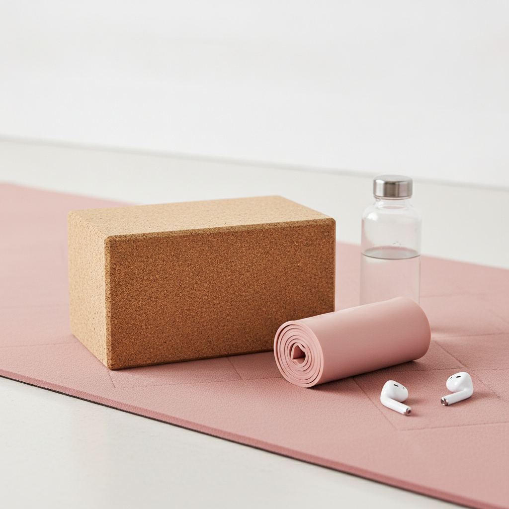 brique yoga liège decathlon accessoire sport femme