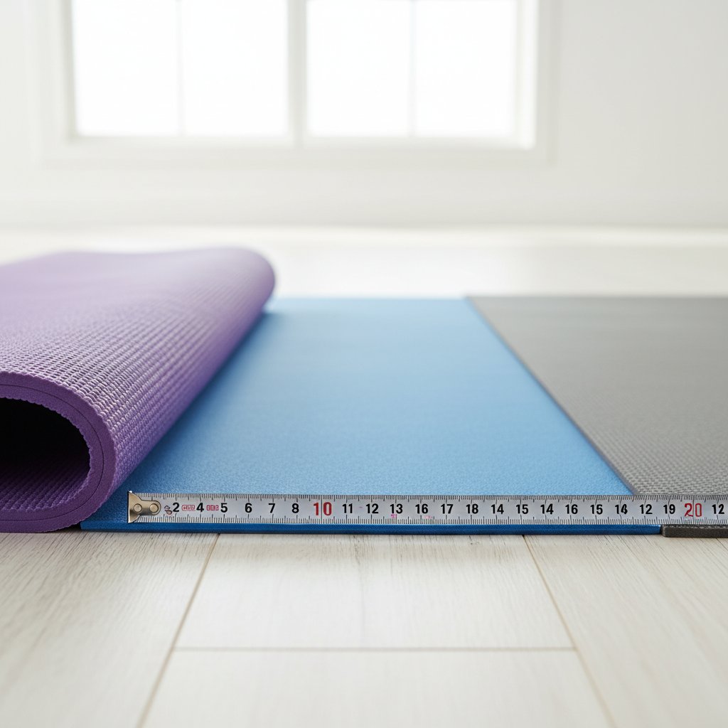 comparatif epaisseurs tapis pilates Decathlon Domyos 6mm 8mm 10mm 15mm