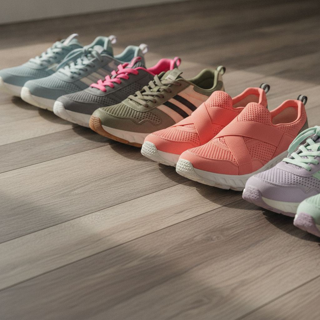 comparatif de chaussures de marche sportive femme différents modèles