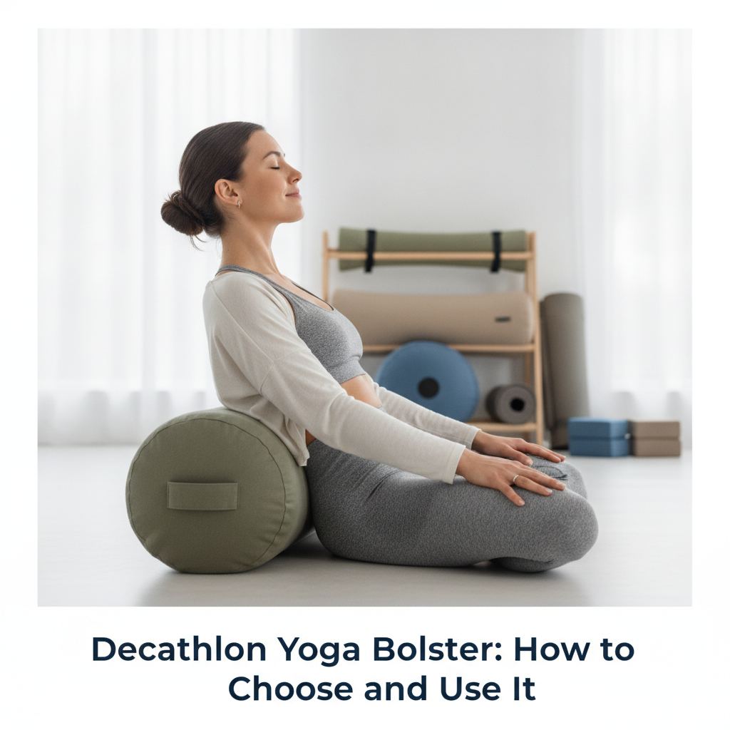 Bolster de yoga Decathlon : bien le choisir et l'utiliser